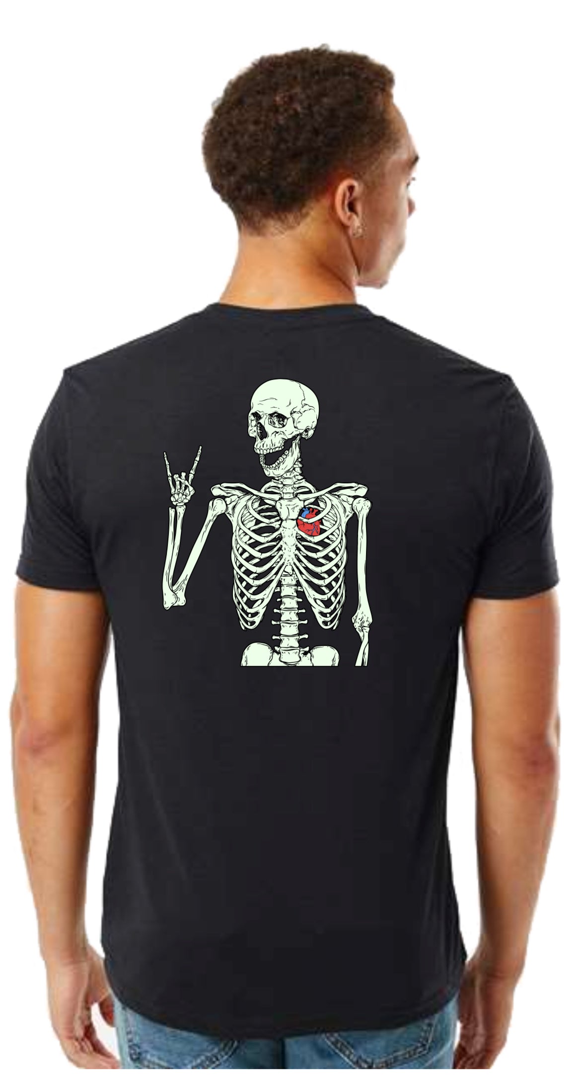 Glow in the Dark Skeleton Shirt